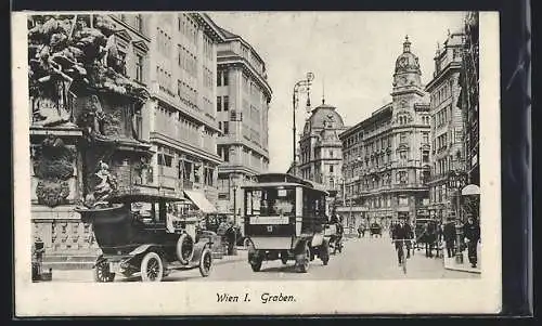 AK Wien, Graben mit Geschäften