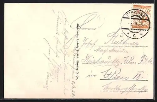 AK Pupping /O.-Oe., Ruine Schaumburg