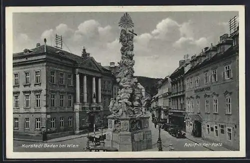 AK Baden bei Wien, Platz der Kurstadt