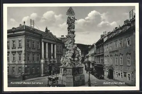 AK Baden bei Wien, Platz der Kurstadt