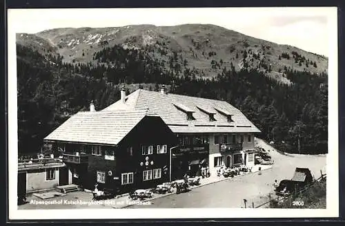 AK Rennweg am Katschberg, Alpengasthof Katschberghöhe mit Tschaneck