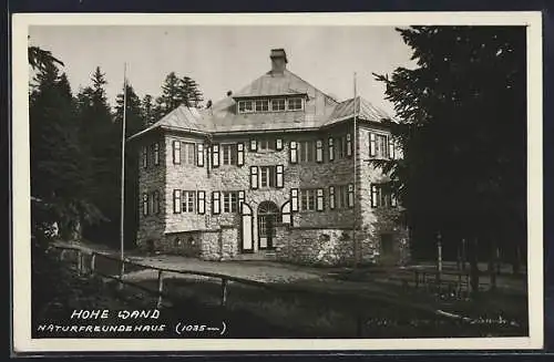 AK Hohe Wand, Naturfreundehaus