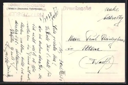 AK Wien, Deutsches Volkstheater