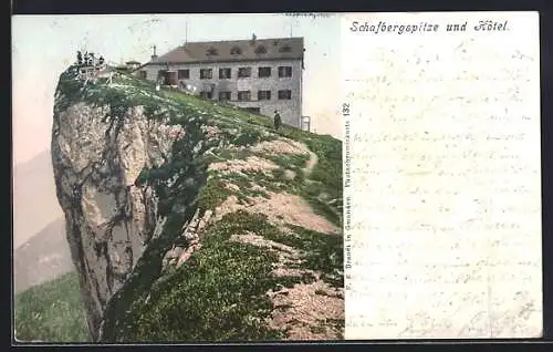 AK Schafberg, Schafbergspitze und Hotel