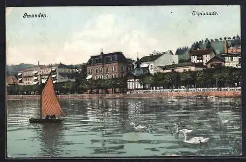 AK Gmunden, Esplanada