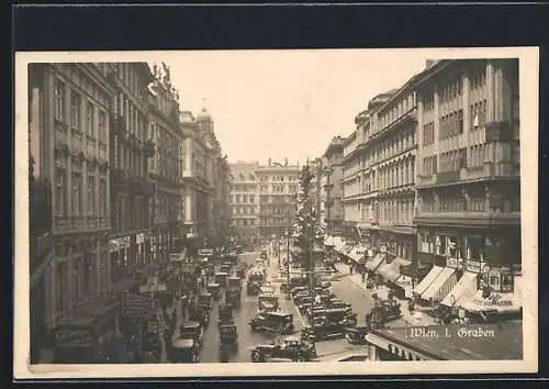 AK Wien, Graben mit vielen Geschäften