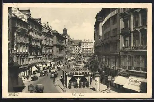 AK Wien, Graben mit Grabenkaffee