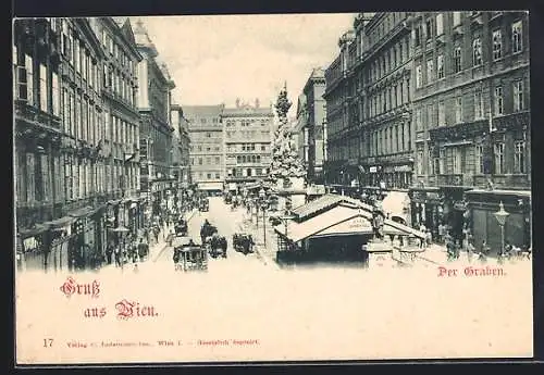 AK Wien, Graben mit Café Schrangl