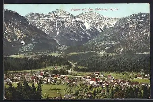 AK Goisern, Panorama, Kalmberg, Salzkammergut