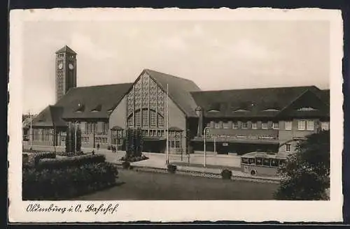 AK Oldenburg i. O., Bahnhof