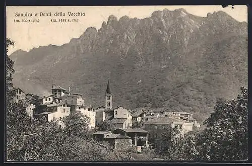 AK Sonvico, Panorama e Denti della Vecchia