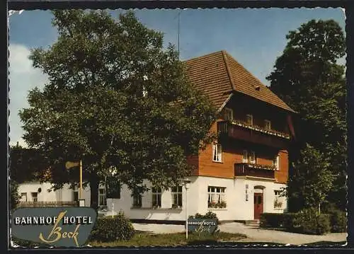 AK Biberach /Schwarzwald, Hotel Beck