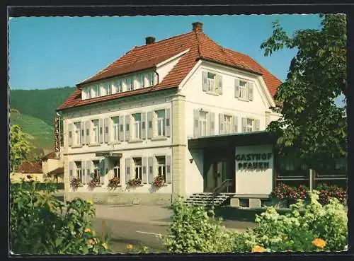 AK Oberkirch /Renchtal, Gasthof-Pension Pfauen