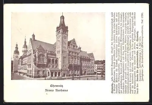 AK Chemnitz, Neues Rathaus