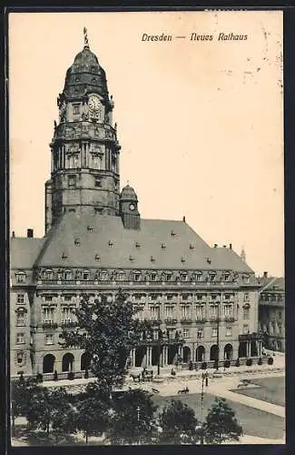 AK Dresden, Neues Rathaus