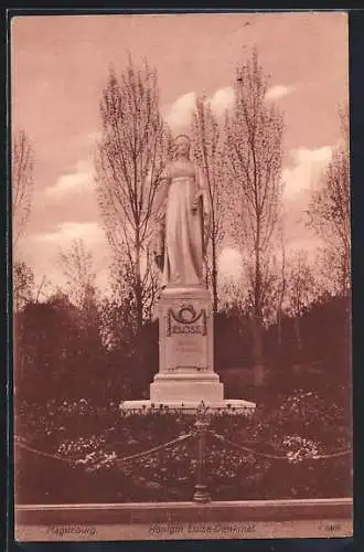 AK Magdeburg, Königin Luise-Denkmal