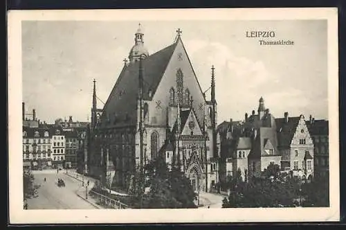 AK Leipzig, Häuser um die Thomaskirche