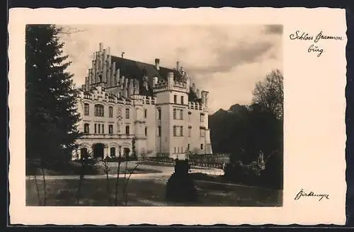 AK Brannenburg, Bilder aus dem Inntal, Schloss Brannenburg