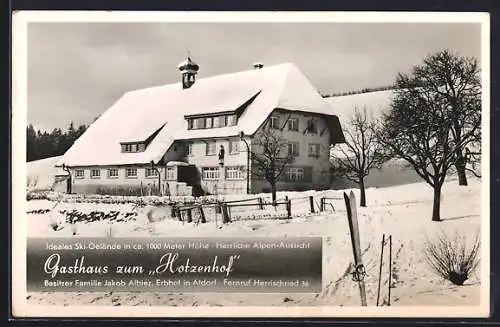 AK Atdorf, Gasthaus zum Hotzenhof