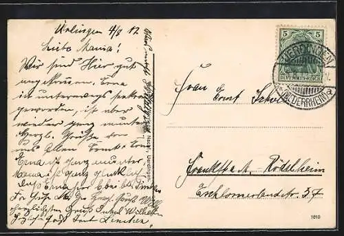 AK Uerdingen, Rheinpartie mit Rheinschlösschen