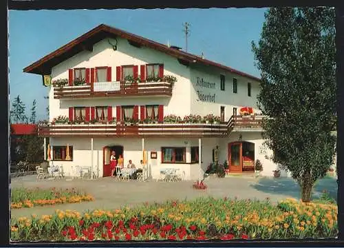 AK Bernau /Chiemsee, Restauration-Pension Jägerhof