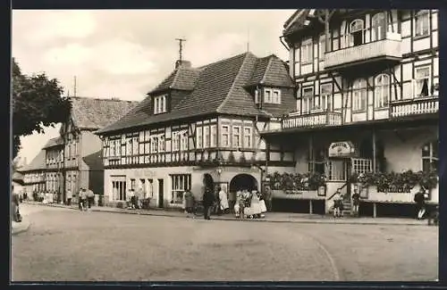 AK Ilsenburg /Harz, Ernst-Thälmann-Strasse