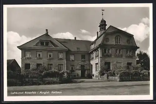 AK Rotenfels /Murgtal, Das Rathaus