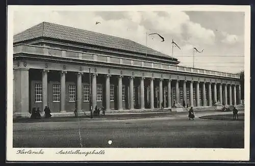 AK Karlsruhe, Ausstellungshalle