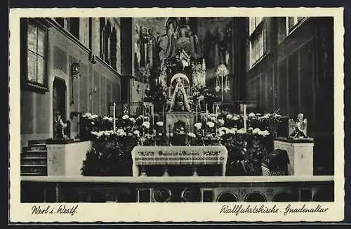 AK Werl i. Westf., Gnadenaltar in der Wallfahrtskirche