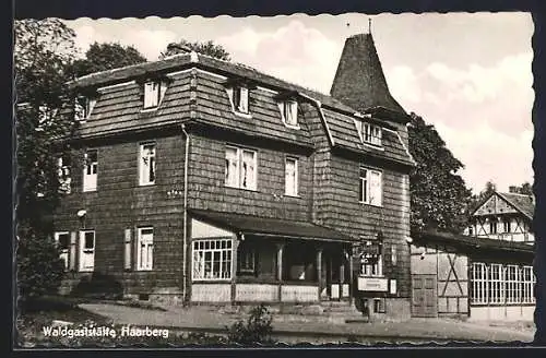 AK Haarberg bei Erfurt, Waldgaststätte Haarberg