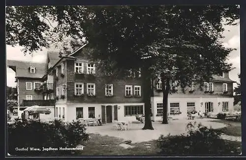 AK Jagdhaus /Hochsauerland, Gasthof Wiese