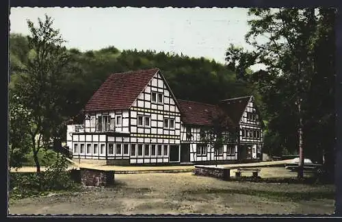 AK Hennef /Sieg, Hotel-Restaurant Winterscheider Mühle