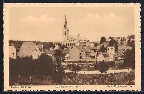 AK Alsemberg, L`Eglise et Panorama