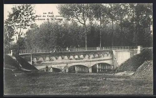 AK Hal, Pont du Canal passant au-dessus de la Senne