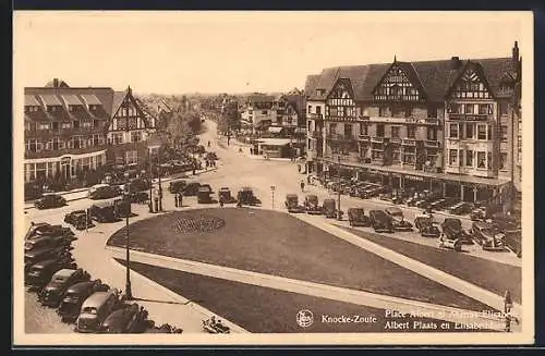 AK Knocke-Zoute, Place Albert et Avenue Elisabeth