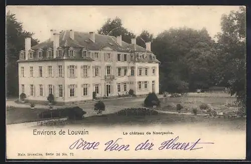 AK Louvain, Le chateau de Neerysche