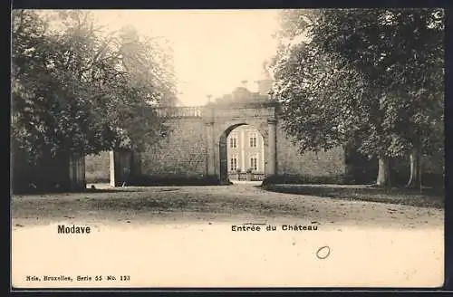 AK Modave, Entrèe du Chateau