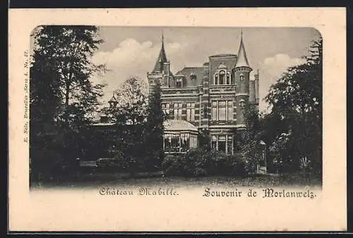 AK Morlanwelz, Chateau Mabille