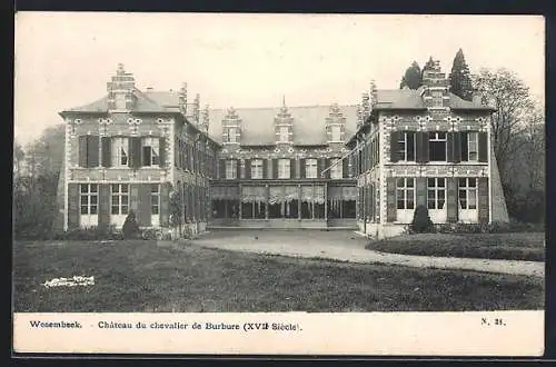 AK Wesembeek, Chateau du chevalier de Burbure