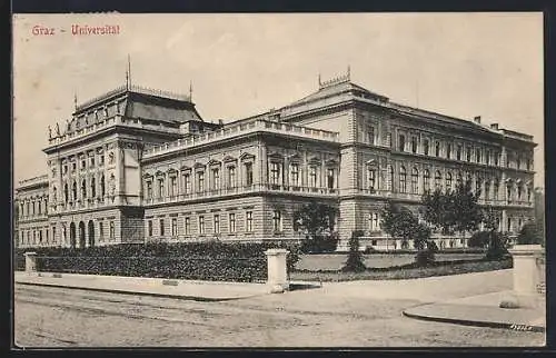 AK Graz, Blick zur Universität