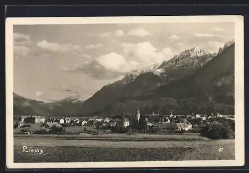 AK Lienz in Osttirol, Ortsansicht aus der Ferne