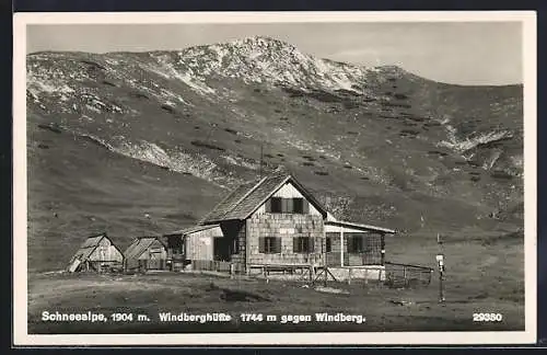 AK Windberghütte gegen Windberg