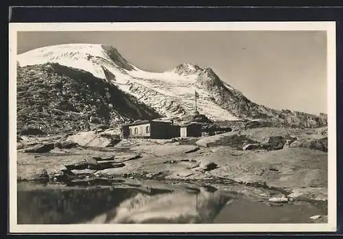 AK Restaurant Fuorcla Surlej, Blick auf Piz Corvatsch