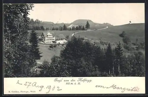 AK Hulftegg, Blick zum Hotel Hulftegg