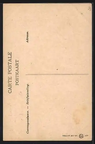 AK Anvers, Canal au Sucre