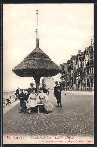 AK Duinbergen, Le champignon sur la Digue