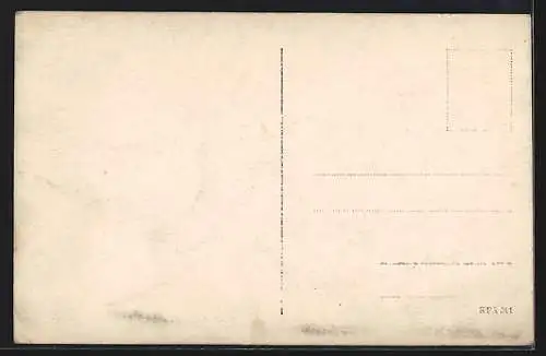 AK Pferdeschlitten in einem Dorf