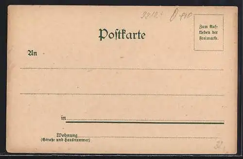 AK Dresden, Totalansicht von der Marienbrücke aus, Wappen im Passepartout