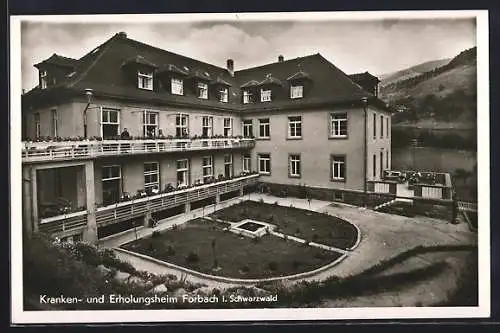 AK Forbach i. Schwarzwald, Kranken- und Erholungsheim