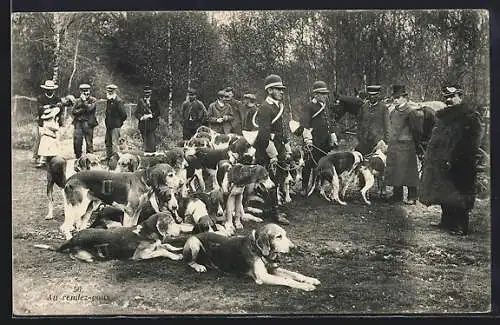 AK Sammeln nach der Jagd